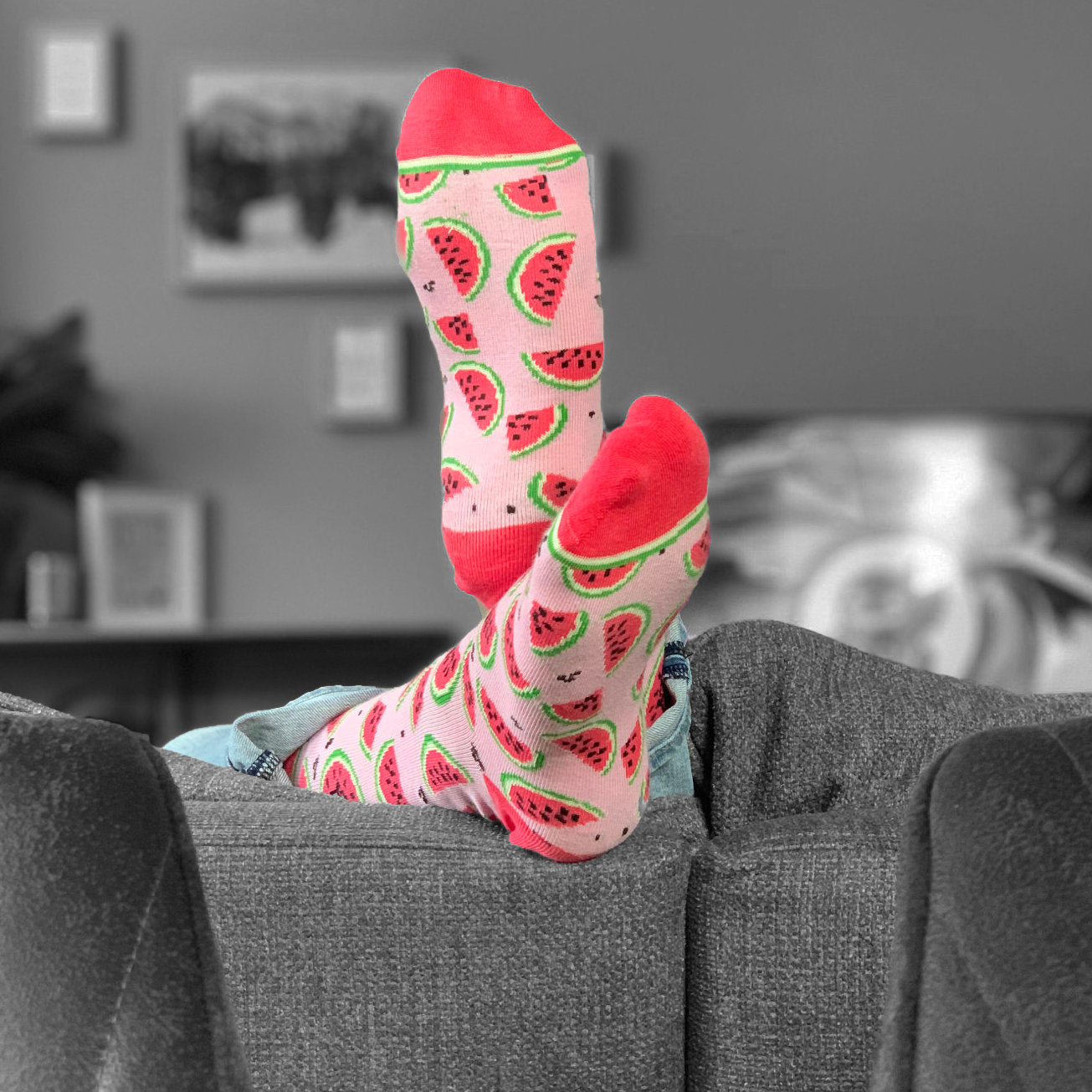 Wassermelonen Socken | Damen und Herren